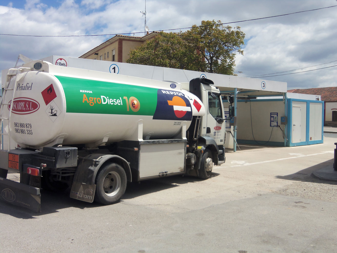 Distribución de gasóleo